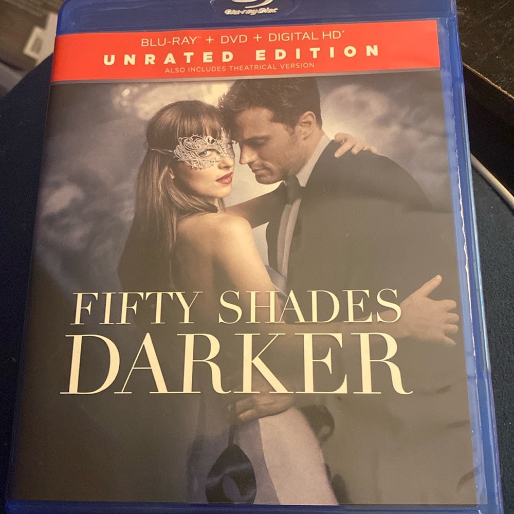 Fifty shades darker‎ blu ray & dvd
